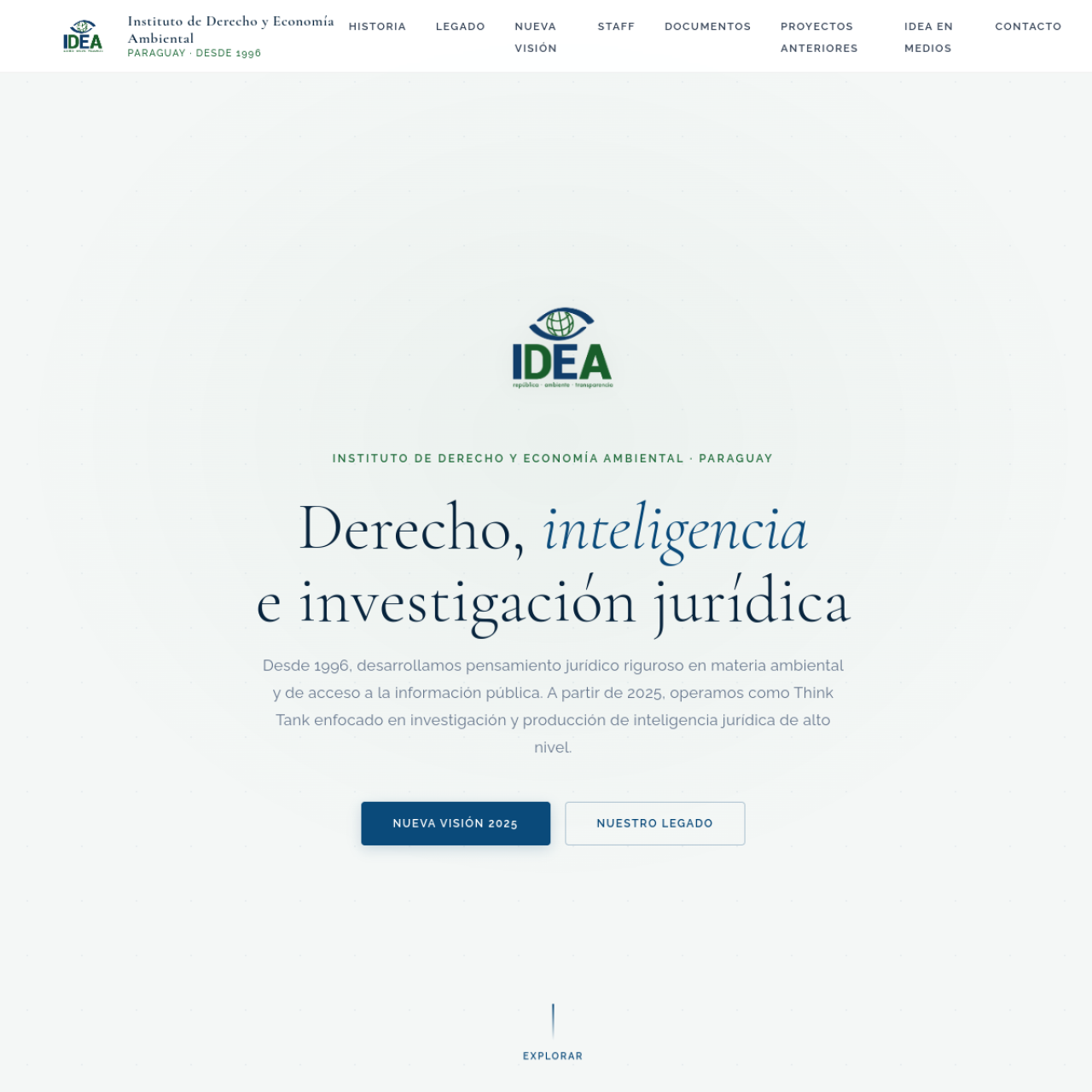 Instituto de Derecho y Economía Ambiental - IDEA