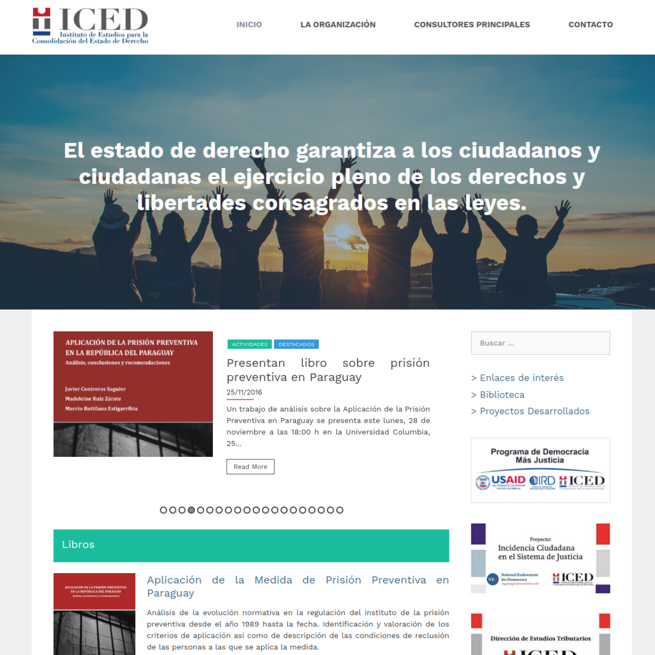 Instituto de Estudios para la Consolidación del Estado de Derecho - ICED