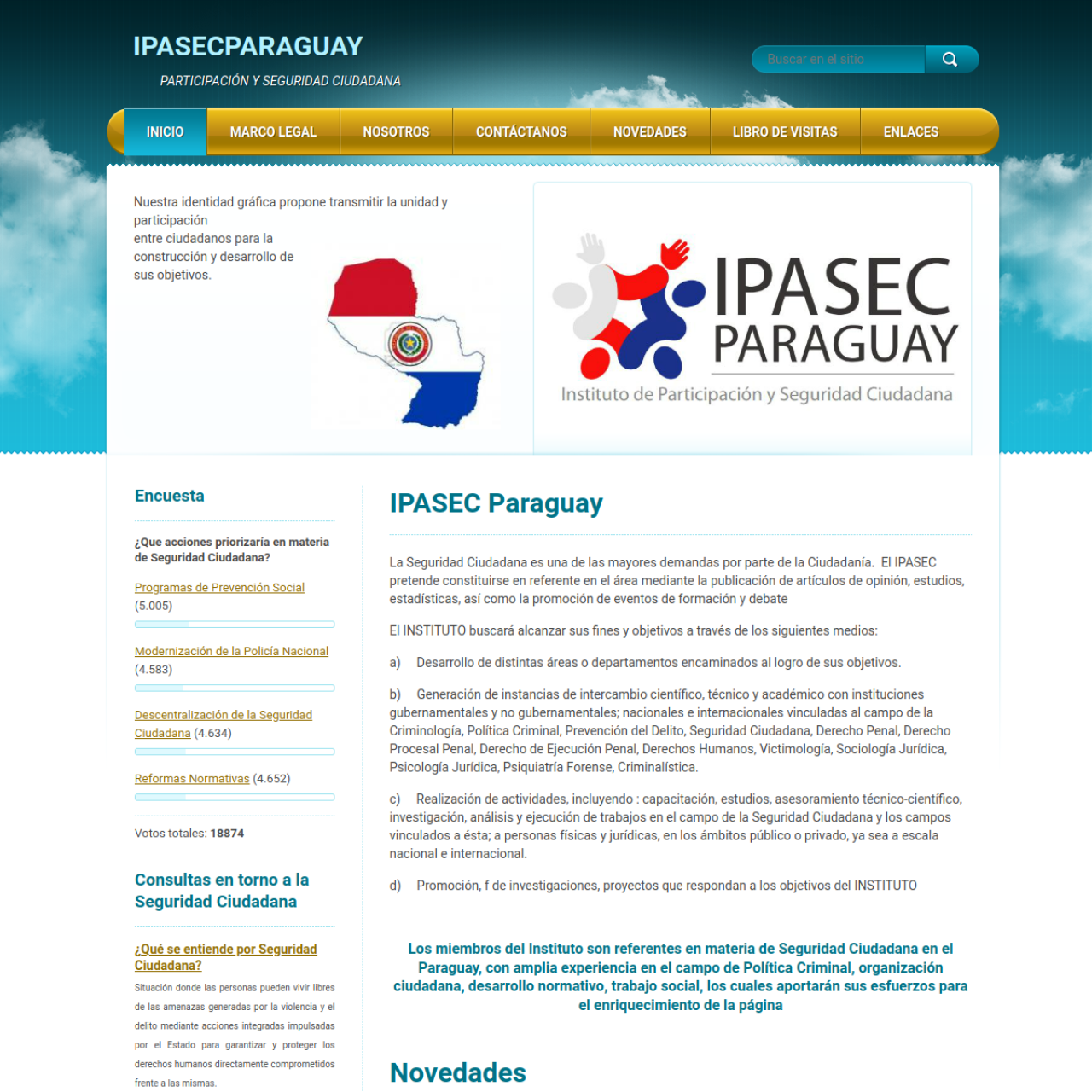 Instituto de Participación y Seguridad Ciudadana del Paraguay - IPASEC