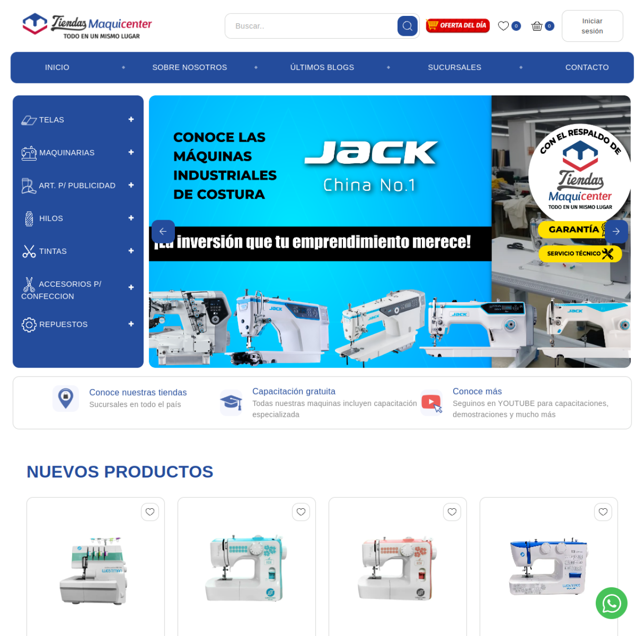 Tiendas Maquicenter