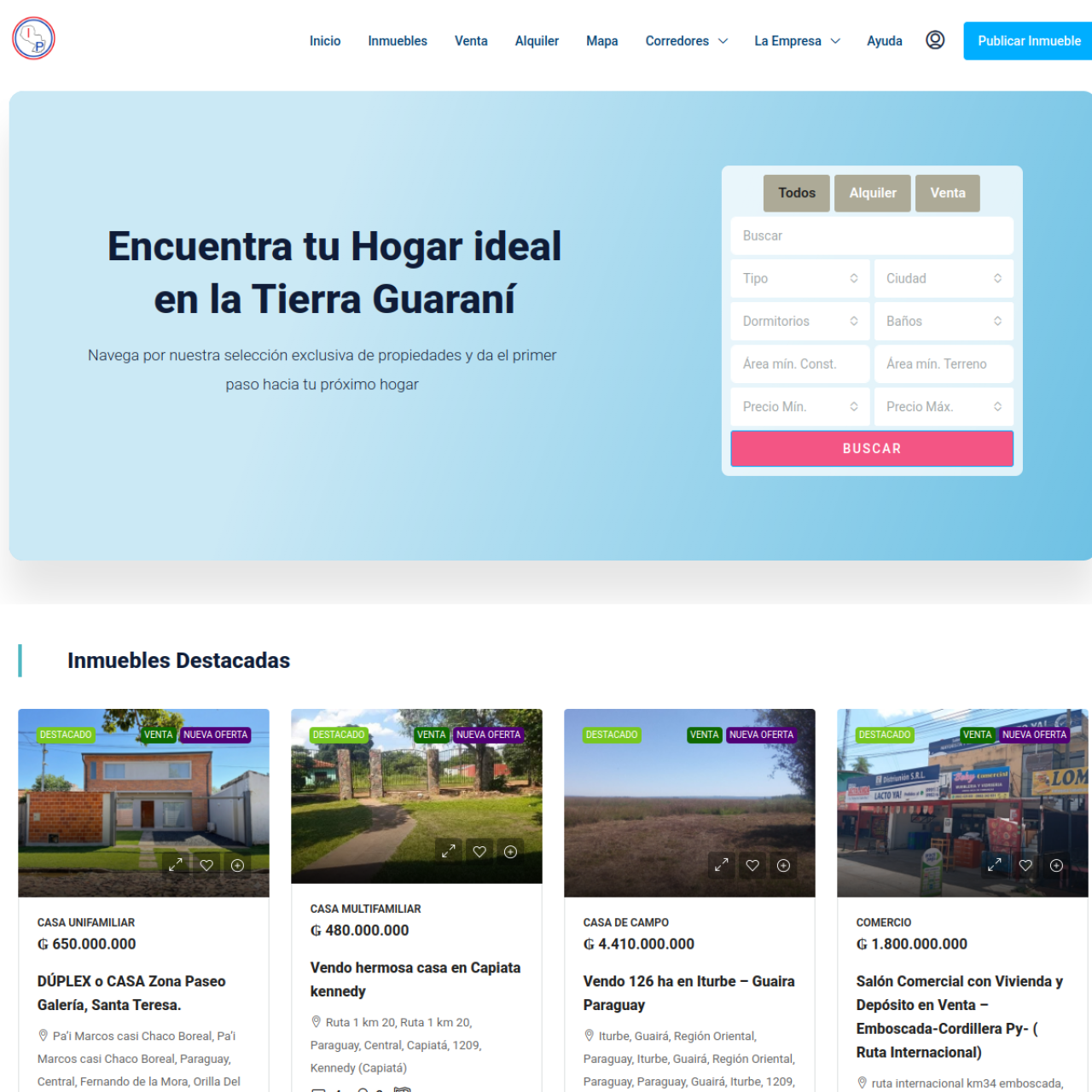 Inmuebles Paraguay