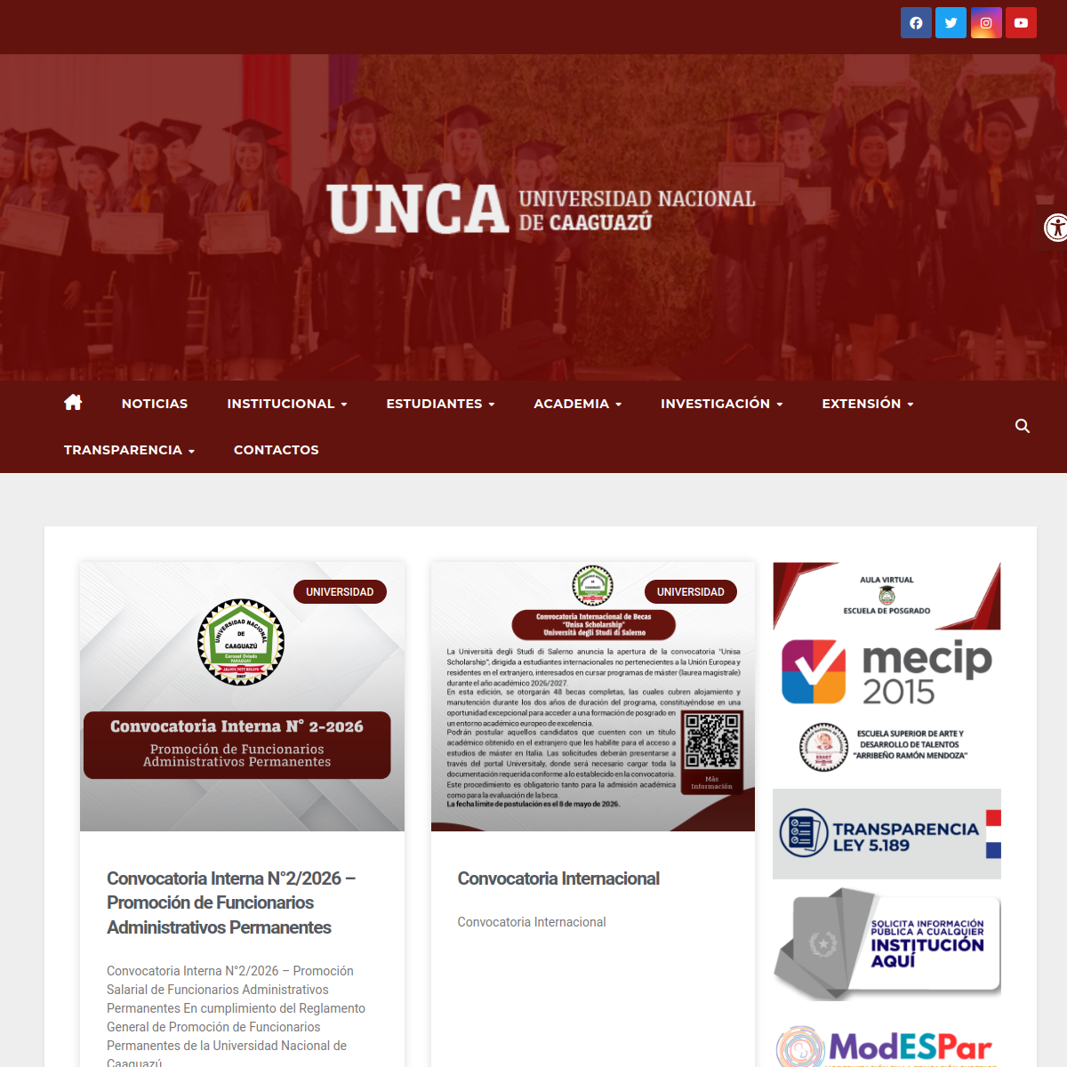 Universidad Nacional de Caaguazú: referente de educación superior e innovación en la región