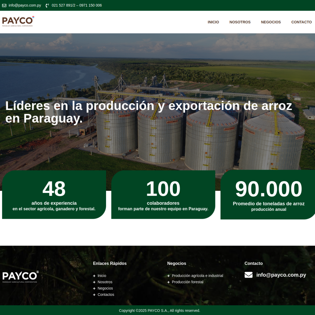 Paraguay Agricultural Corporation S.A. (PAYCO S.A.)