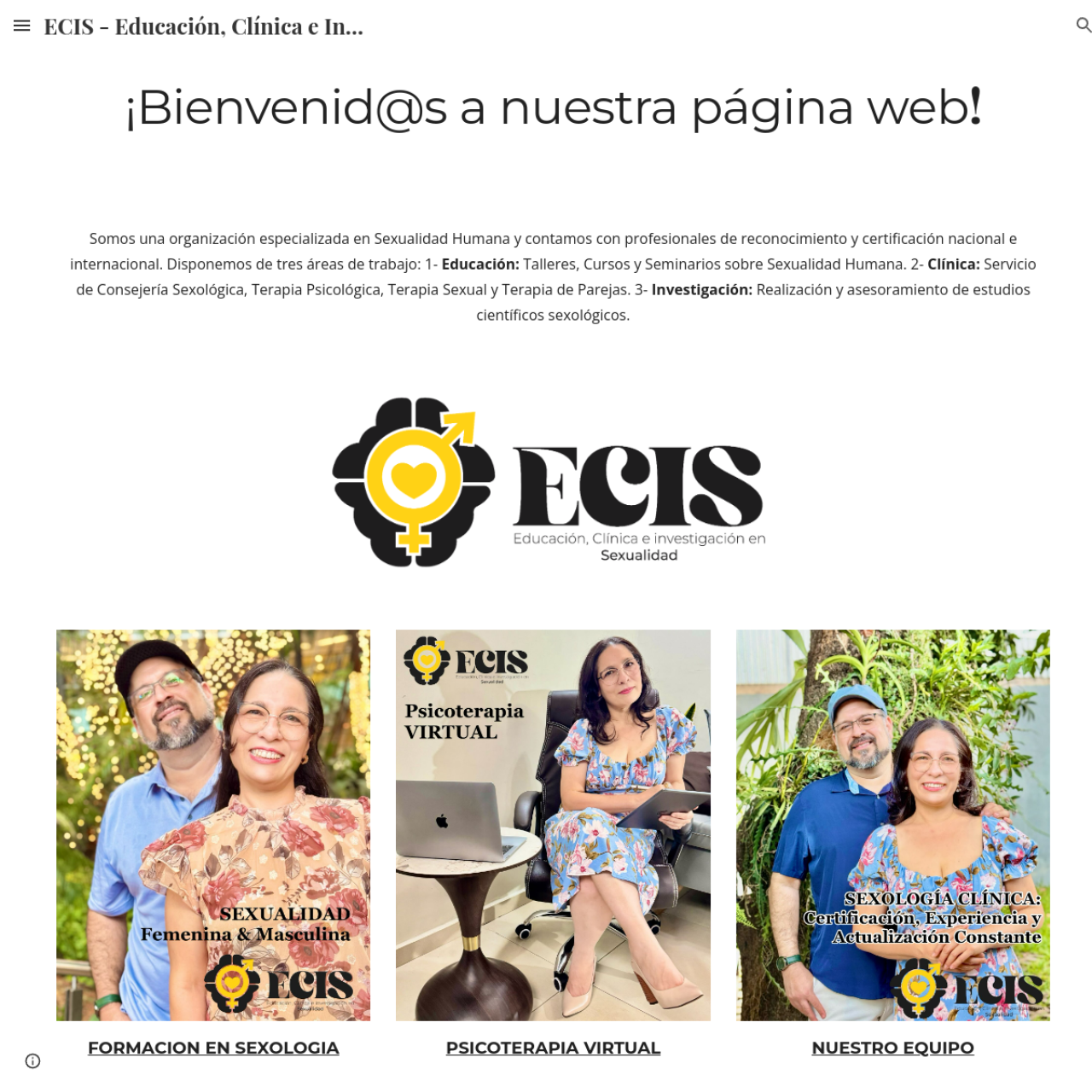 ECIS (Educacion, Clínica e Investigación en Sexualidad)