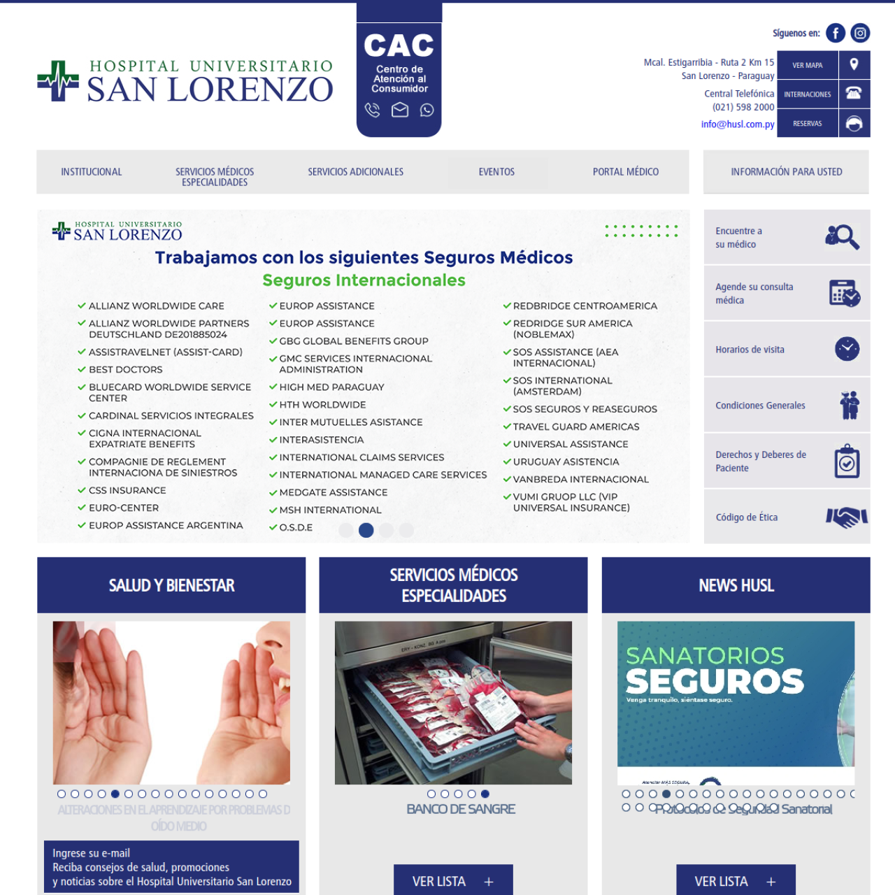 Hospital Universitario San Lorenzo